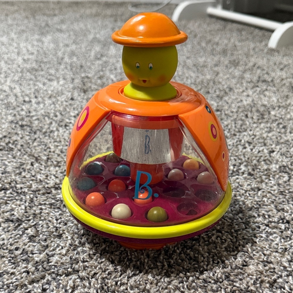 B Toys Ladybug Ball Popper Toy